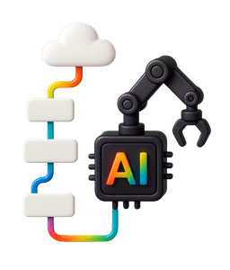 AI connected to business data and actions