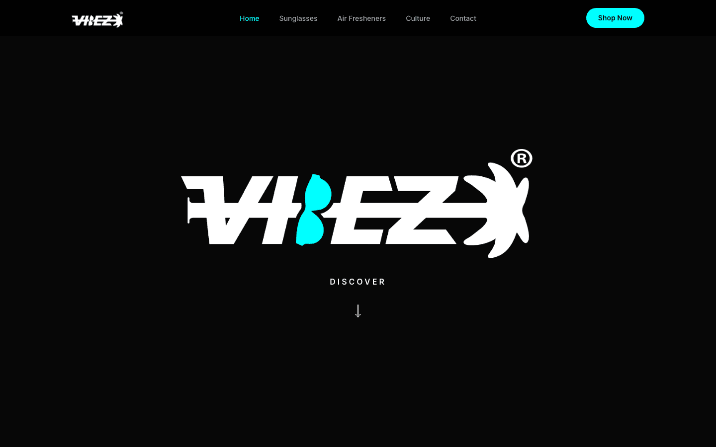 Vibez Sunglasses brand site